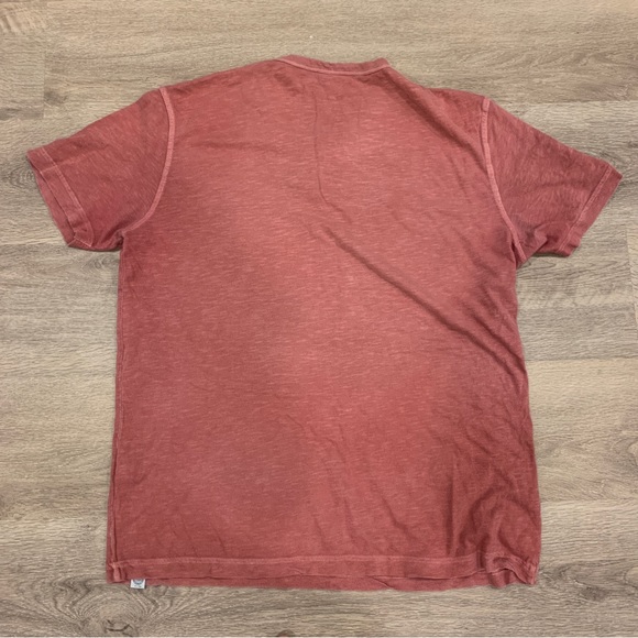 Lucky Brand - coral tee with button detail - Picture 2 of 4